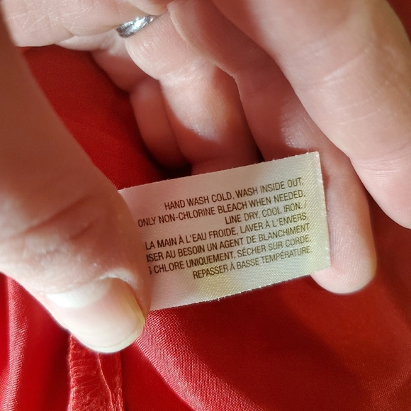 Old Navy Red Chiffon Girls Dress Size 3T Toddler Girl EUC - Picture 7 of 13